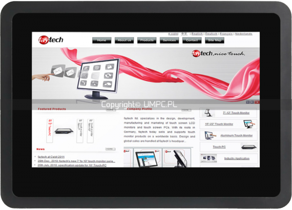LCD dotykowy 7" HDMI - Faytech FT07TMBCAP