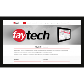 Wyświetlacz dotykowy pojemnościowy - Faytech FT43HDKTMCAPHBOB