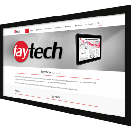 Wieświetlacz dotykowy zabudowa IP65 - Faytech FT55TMCAPHDKHBOB