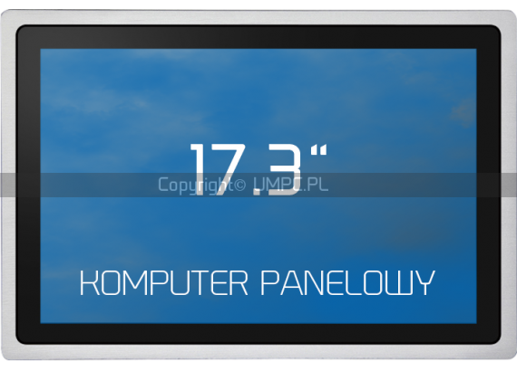 Komputer panelowy 17.3 calowy z odpornością IP65 - Panelity P173G2
