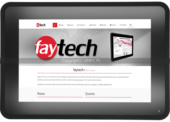 Panel operatorski 10 cali linux ubuntu windows - Faytech FT101N4200CAPOB