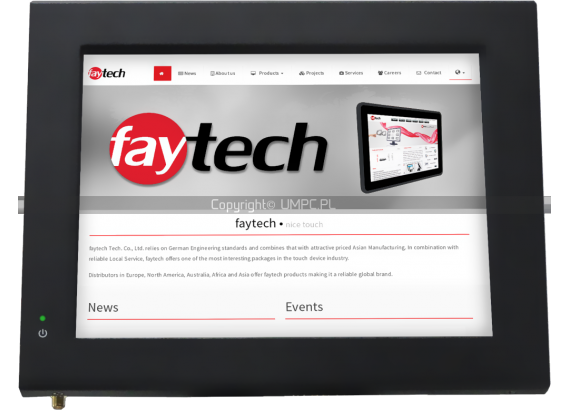 10 calowy komputer panelowy z dotykiem - Faytech FT10N3350RES
