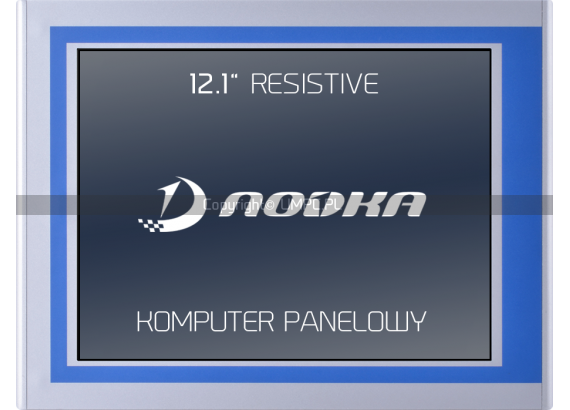 Pasywny komputer 12 cali z dotykiem dla przemysłu - NODKA TPC6000-A123