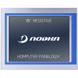 Panel PC rezystancyjny z pasywnymi procesorami intel core - NODKA TPC6000-A153