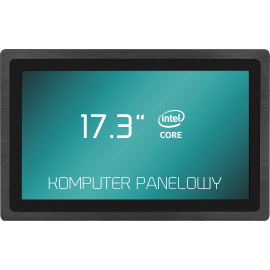 Komputer panelowy z dotykowym panelem full hd 17.3 cala - Panelity TPC173