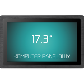 Komputer panelowy 17.3 calowy z odpornością IP65 - Panelity TPC173-W2