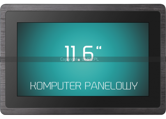 Komputer panelowy 11 cali FULL HD odporny z IP65 - Panelity TPC116-W2