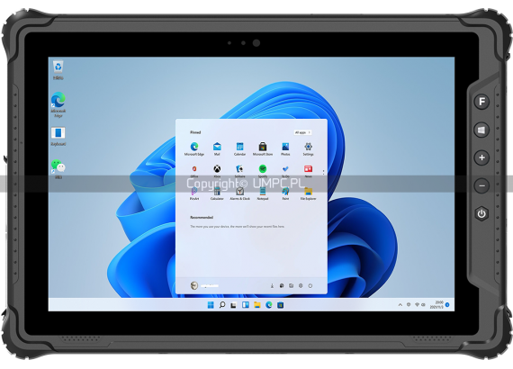 Tablet przemysłowy z jasnym ekranem 10.1″ IPS Full HD do pracy w pojazdach, maszynach i w terenie - Emdoor EM-I18N