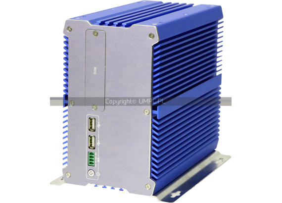 Panel z włącznikiem, dwoma portami USB, złączem zasilania Phoenix i kieszenią na dysk HDD - Linker 711