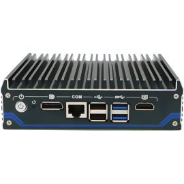 Cztery porty Intel i226-V 2.5G LAN, gniazdo zasilania DC oraz zewnętrzny slot SIM na tylnym panelu - Node N1141