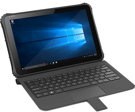 Tablet z dopinaną klawiaturą na windowsie 11 - Emdoor EM-I22J