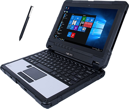 Laptop przemysłowy Windows 10 - Emdoor EM-X11