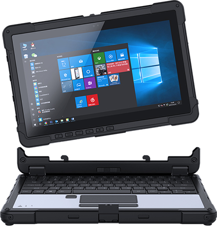 Hybrydowy tablet przemysłowy laptop - Emdoor EM-X11