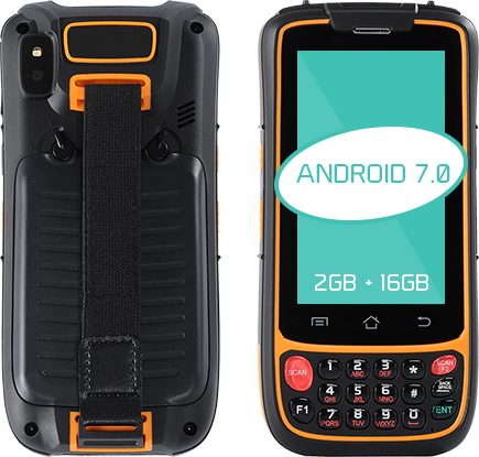 Kolektor danych z Androidem i 2GB RAM - Handheld H942