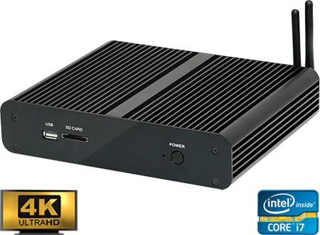 mini pc i7 przemysłowy fanless Phantom S2