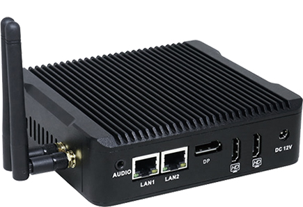 mini pc hdmi 4k rs232 bezwentylatorowe - Silent C2A