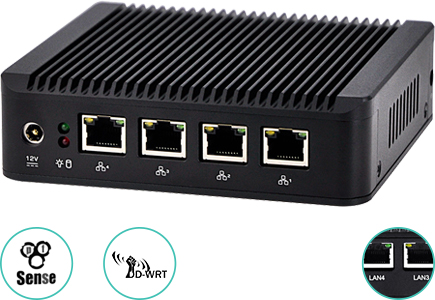 mini pc bezwentylatorowe 4xlan gigabit server spectre ql30