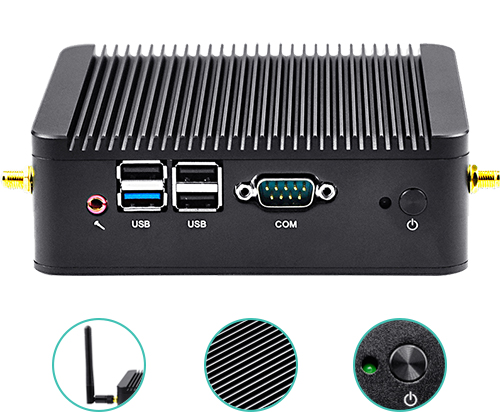 Mini PC Przemysłowe z HDMI i bez wentylatora - Spectre X21