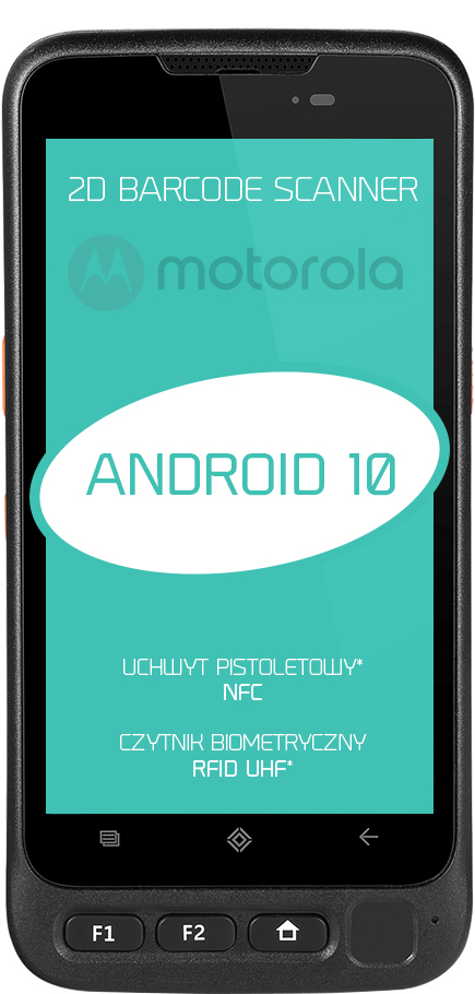 kolektor danych czytnik kodów kreskowych android nfc fingerprint - Swell V700